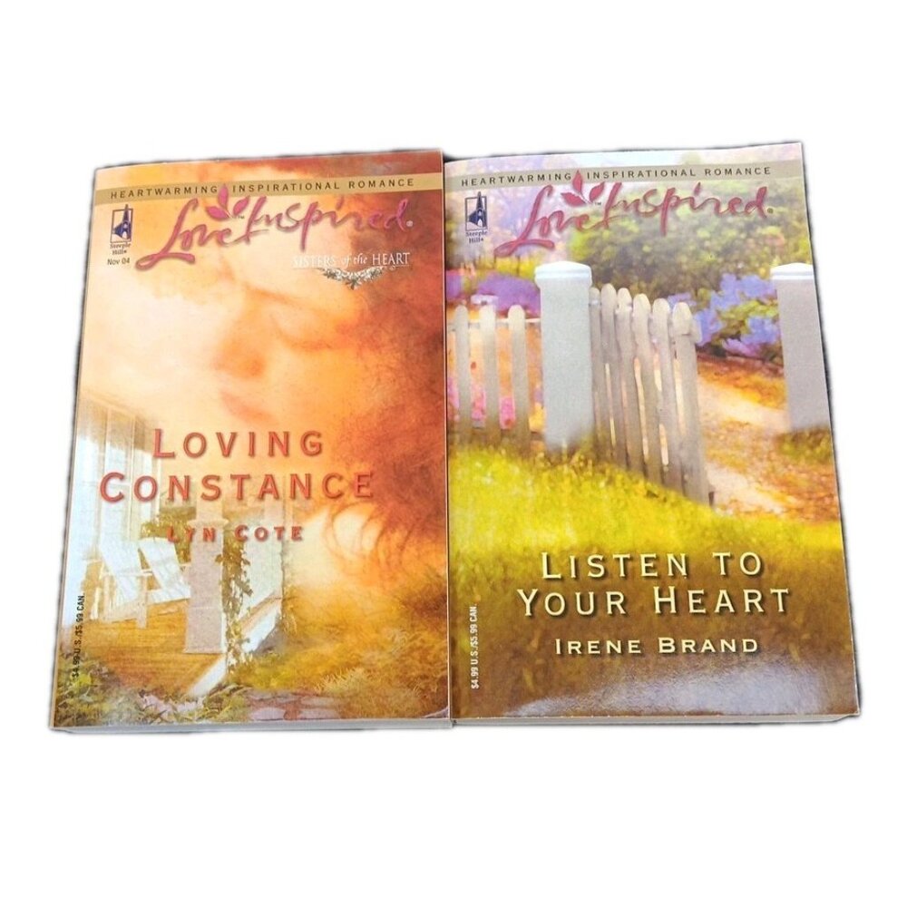 Love Inspired Romance Book Lot Loving Constance Lyn Cote